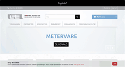 Desktop Screenshot of indutex.dk